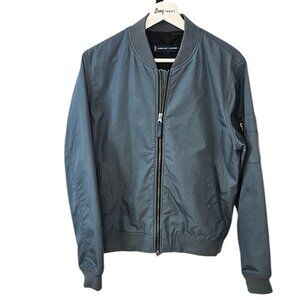 Everlane Mens The Uniform Collection Bomber Jacket, Water Resistant Size Small